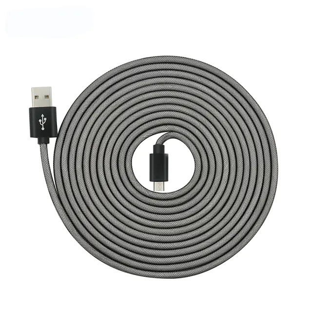 5V 3A  fishnet braided micro to usb 2.0 cable