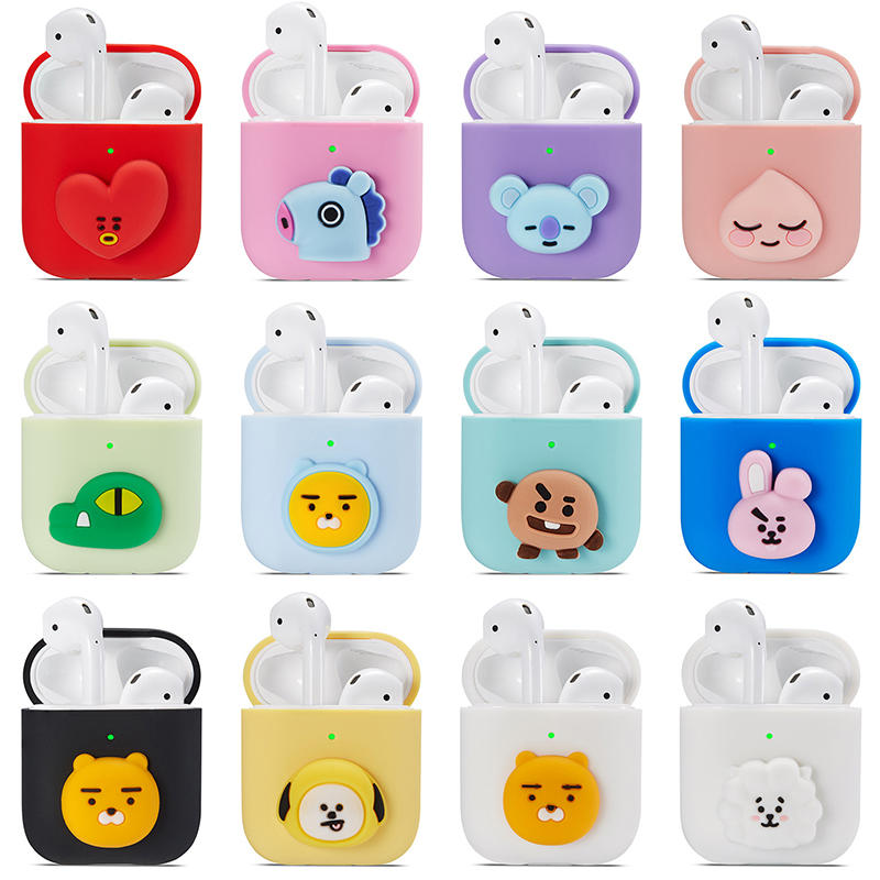 3D cartoon airpods charging cover case for apple airpod SXD1108