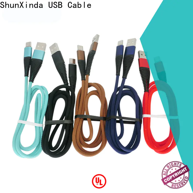 ShunXinda phone Type C usb cable manufacturers for car