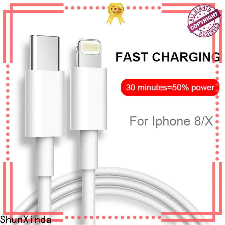 ShunXinda metal apple charger cable for sale for car