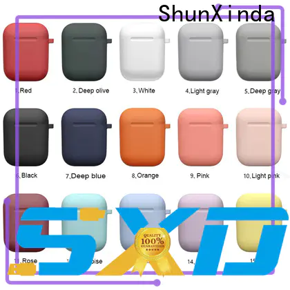 ShunXinda Custom leather airpods case manufacturers for earphone