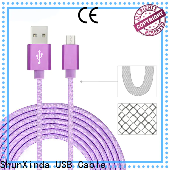 ShunXinda cable fast charging usb cable suppliers for home
