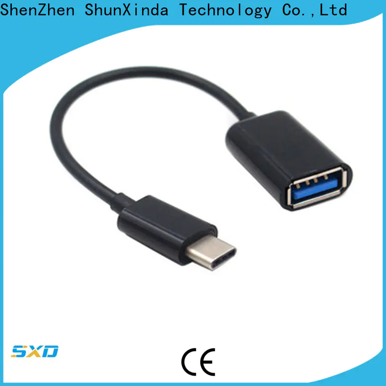 ShunXinda lanyard usb cable with multiple ends supply for car