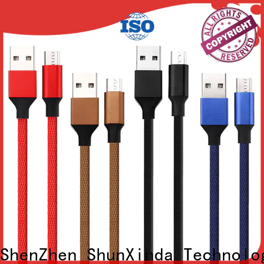 ShunXinda Wholesale micro usb charging cable manufacturers for home