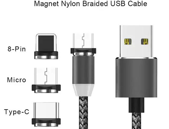 New multi phone charging cable nylon company for home-1