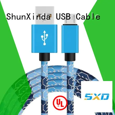ShunXinda fishnet micro usb cord for sale for car