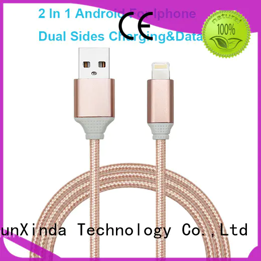 ShunXinda Brand samsung pu portable multi charger cable