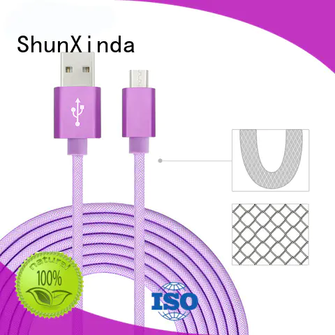 steel phone usb fast fast charging usb cable android ShunXinda Brand