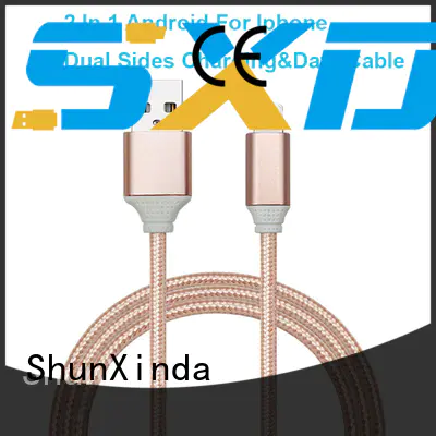 Hot retractable charging cable sync ShunXinda Brand
