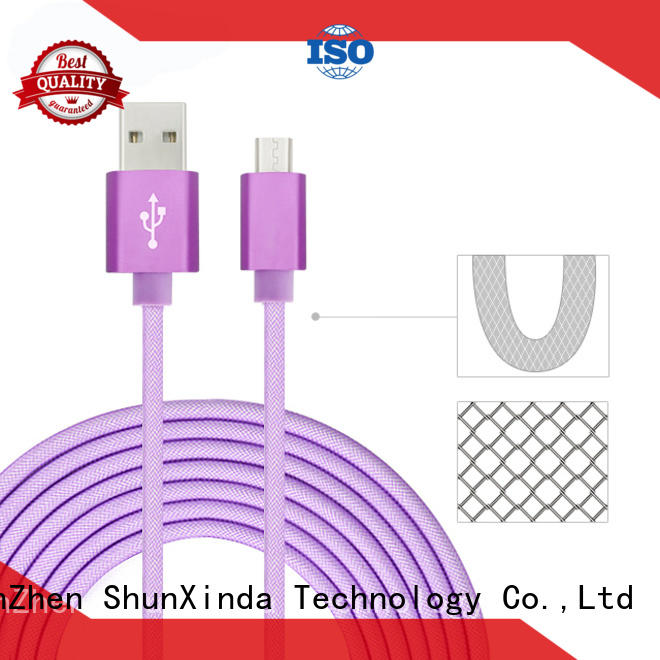 ShunXinda usb fast charging usb cable suppliers for indoor