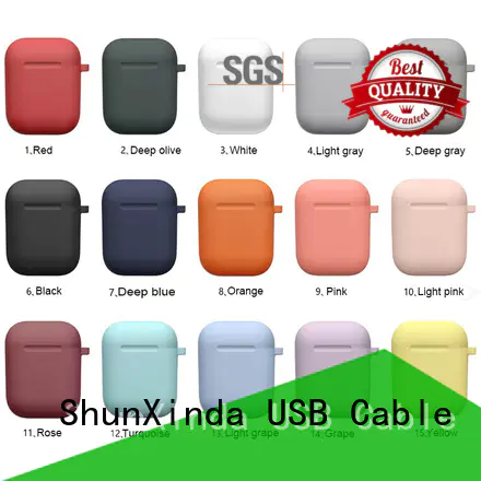 ShunXinda silicone airpods case manufacturers for airpods
