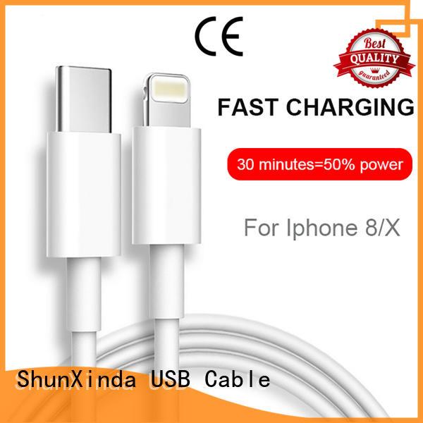 ShunXinda High-quality apple charger cable supply for home