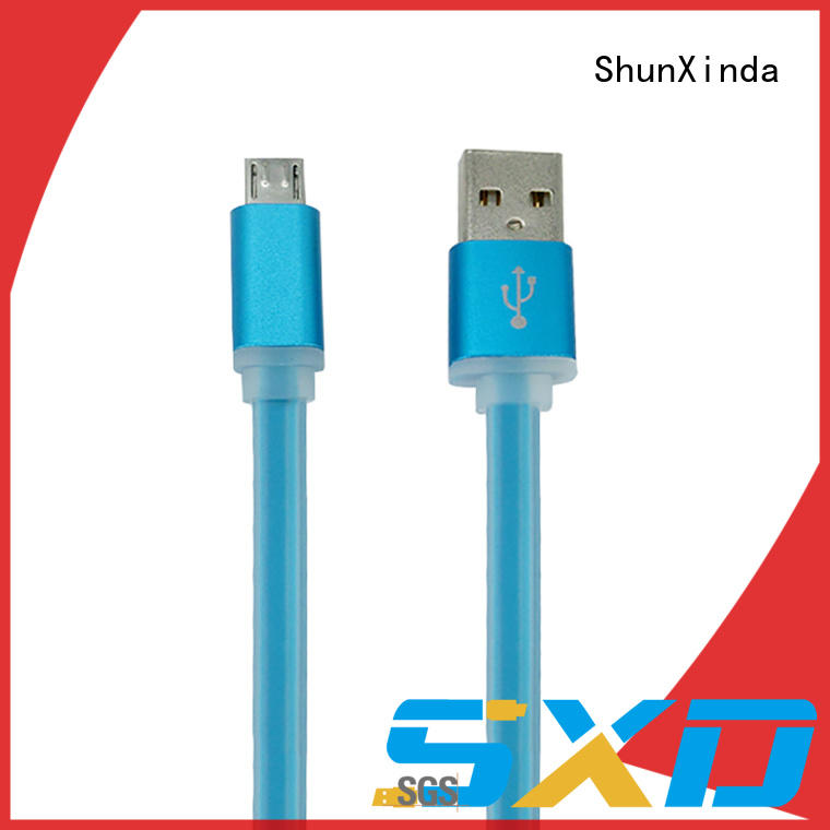 ShunXinda Brand stand newest car custom long micro usb cable