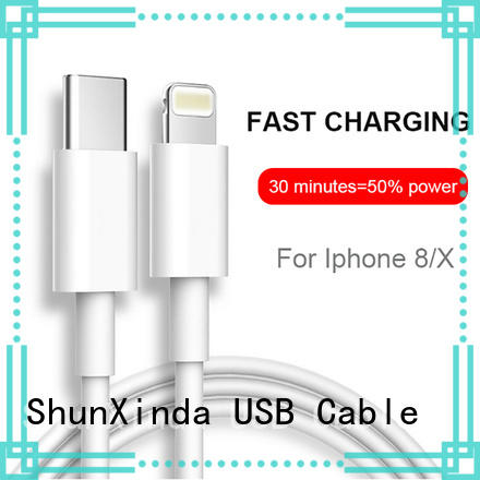 ShunXinda customized apple usb cable company for indoor