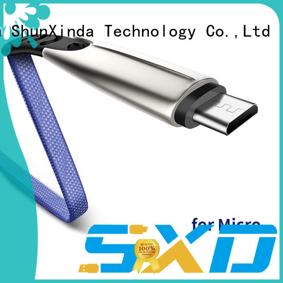 ShunXinda alloy best micro usb cable suppliers for car