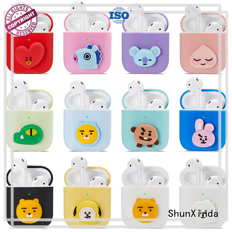 ShunXinda durable wireless airpods case manufacturers for apple airpods